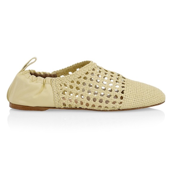 Ulla Johnson Lilia Woven Leather Flats - Picture 4 of 7